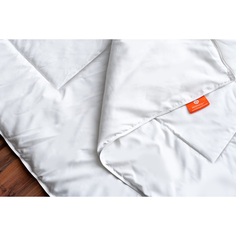 The Original Heavenly Down Alternative Hypoallergenic Microfiber Down Comforter Duvet Insert, King, Blue / Gray