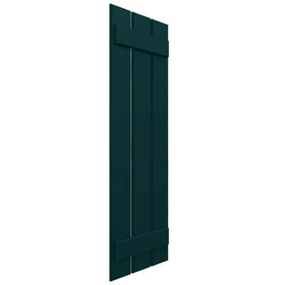 Volets de 17 pi x l 73 po x H 73 po en composite EnduraCore, vert thermique (par paire - quincaillerie non incluse)