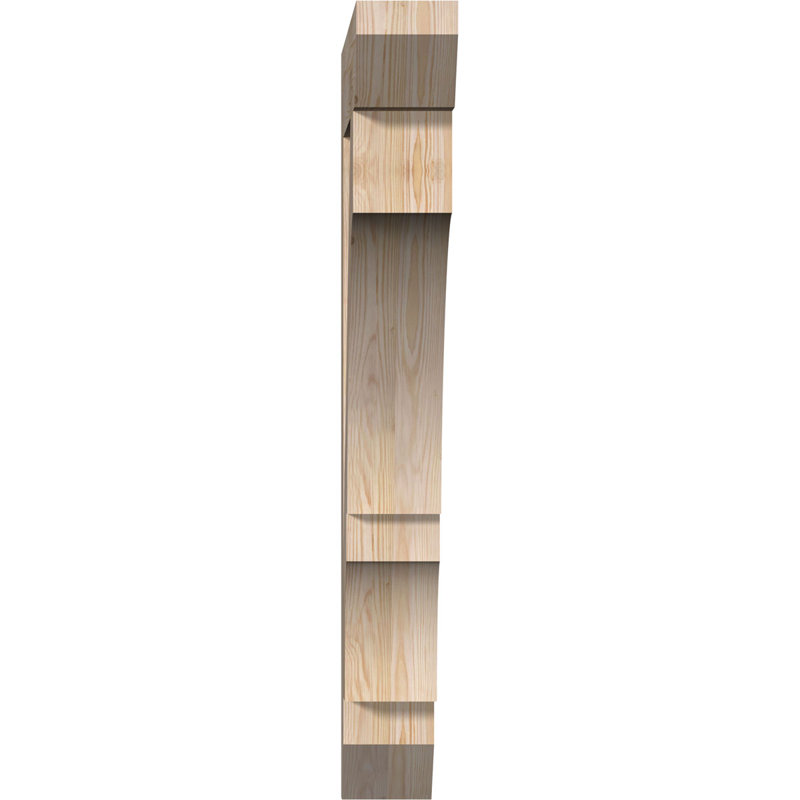 H 5,5 l, Sapin de Douglas lisse, L 5 1/2 po x P 34 po x H 46 po