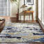 Emely Handmade Wool Abstract Area Rug-1228359579