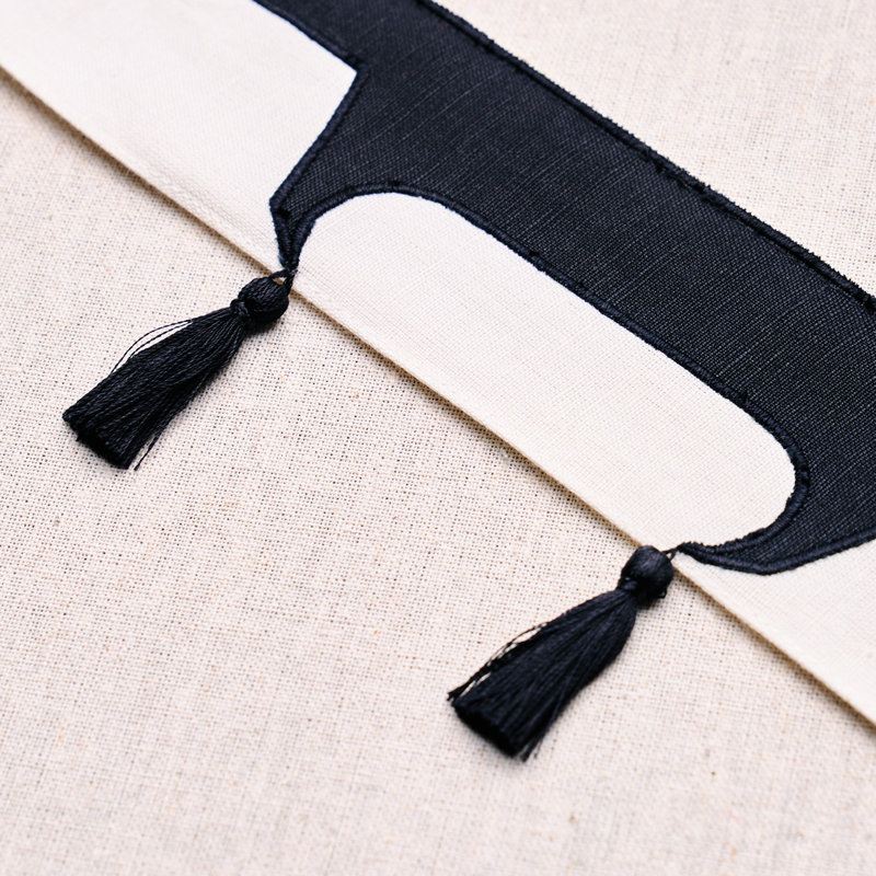 Garniture de pagode Schumacher x David Kaihoi, Noir