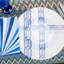 Assiette plate Blue Link & Starburst