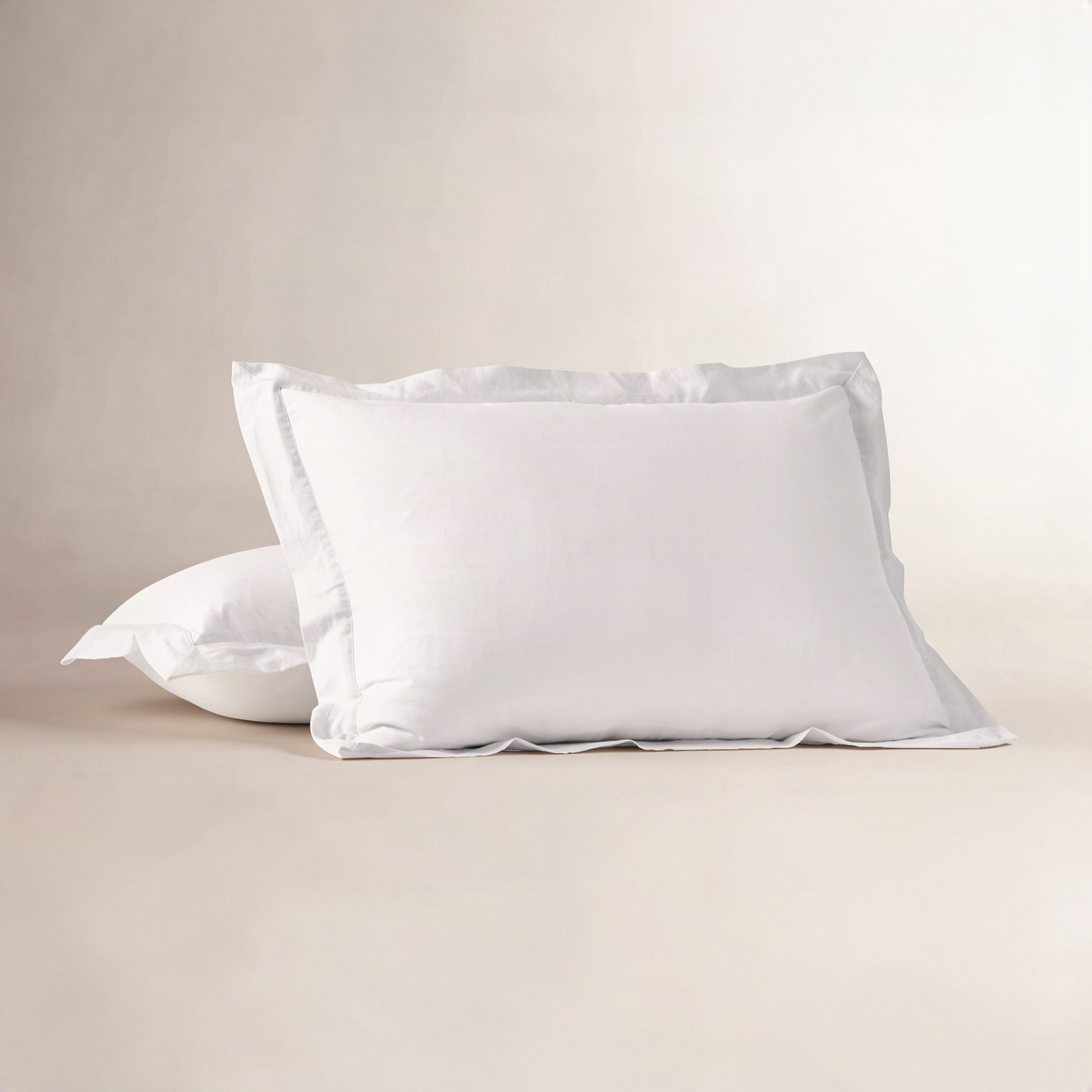 Cloud Soft Organic Sateen Shams, Standard, Alpine White