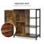 Iron Square Accent Cabinet