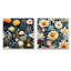 Chaudière - ensemble de 2 reproductions d'art sur toile florales-102575439-102575446