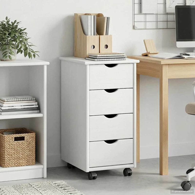 File Cabinet, White