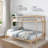 Standard Bunk Bed with Ladder on End-1731963500-1731963496