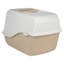 Hooded Cat Litter Tray - Charcoal Filter and Scoop-2143467373