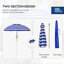Parasol d'extérieur avec inclinaison