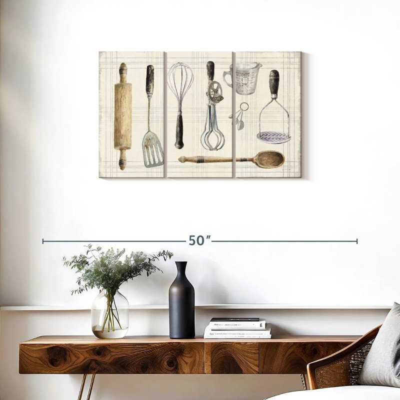 Senne Floursack Kitchen Dark, 20" H x 33" W