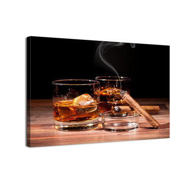 1 Piece Wrapped Canvas Wall Art