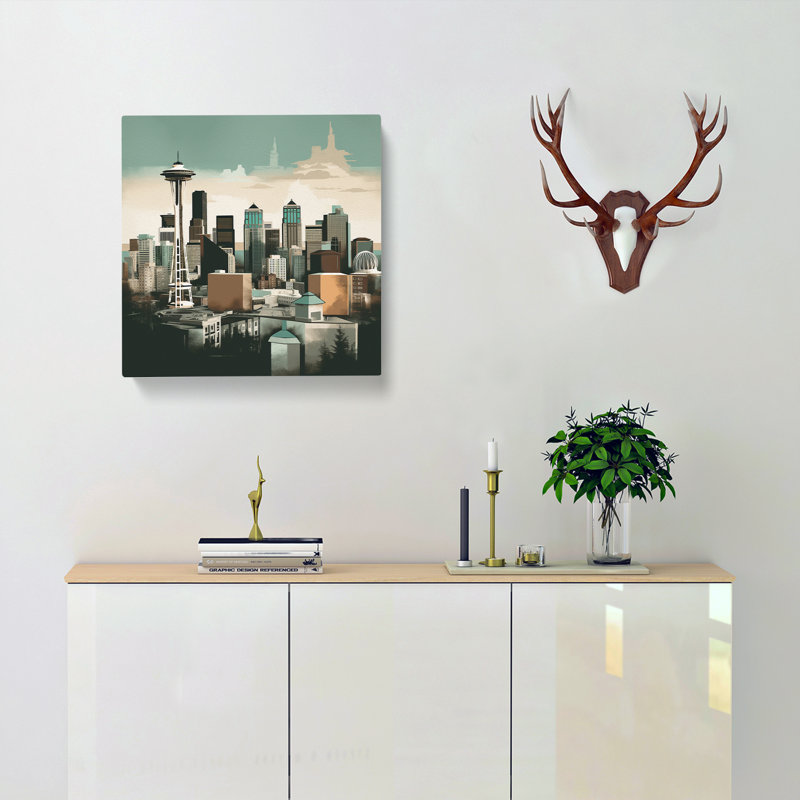 Skyline Mid-Century No.3 - No Frame Print