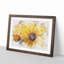 Yellow Coneflowers Watercolour - Picture Frame Graphic Art-56881990-56881991