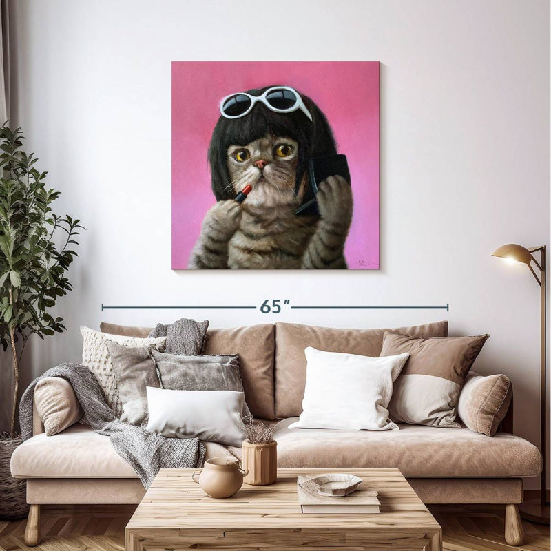 Ketti Bob Cat, 39" H x 39" W