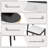 Kiree 4-Drawer Lighted Mirror Vanity Set with Stool-978678698