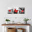 «Butterflies Pop», reproduction sur toile-1154119309