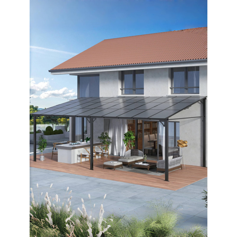 Aluminum Gazebo, 240" H x 120" W x 98.4" D