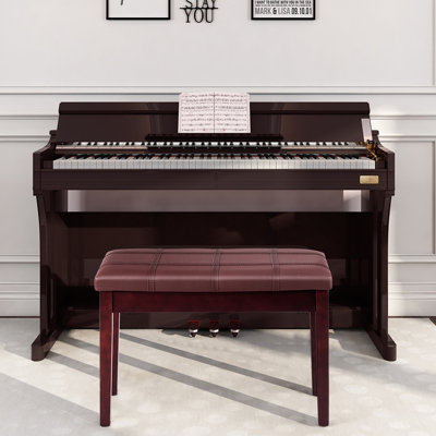 Alumbaugh Faux Leather Upholstered Storage Bench