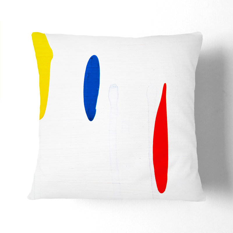 Square Throw Cushion, Stone, 40 x 40 cm