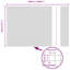150cm H x 5000cm W Steel Border Fencing
