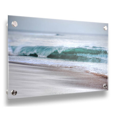 Kāʻanapali Sunrise Wave by Kelly Wade Acrylic Photographic Print