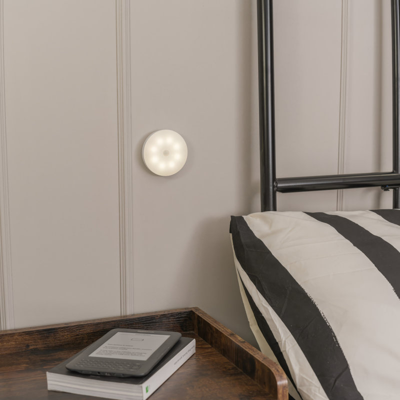 Standush Plastic LED Flush Mounted Sconce