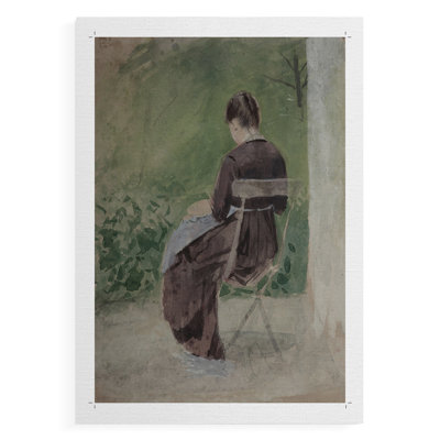 Impression de portrait rétro - reproduction de toile seulement - non encadrée