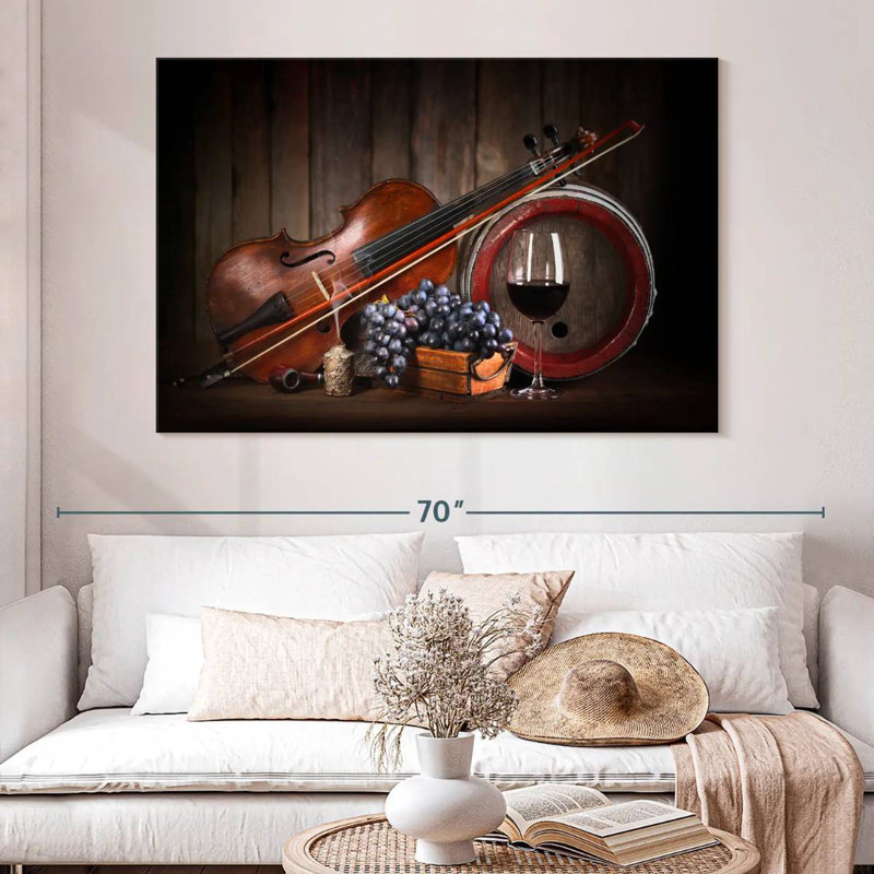 Abarca Music And Wine Break, 34" H x 51" W