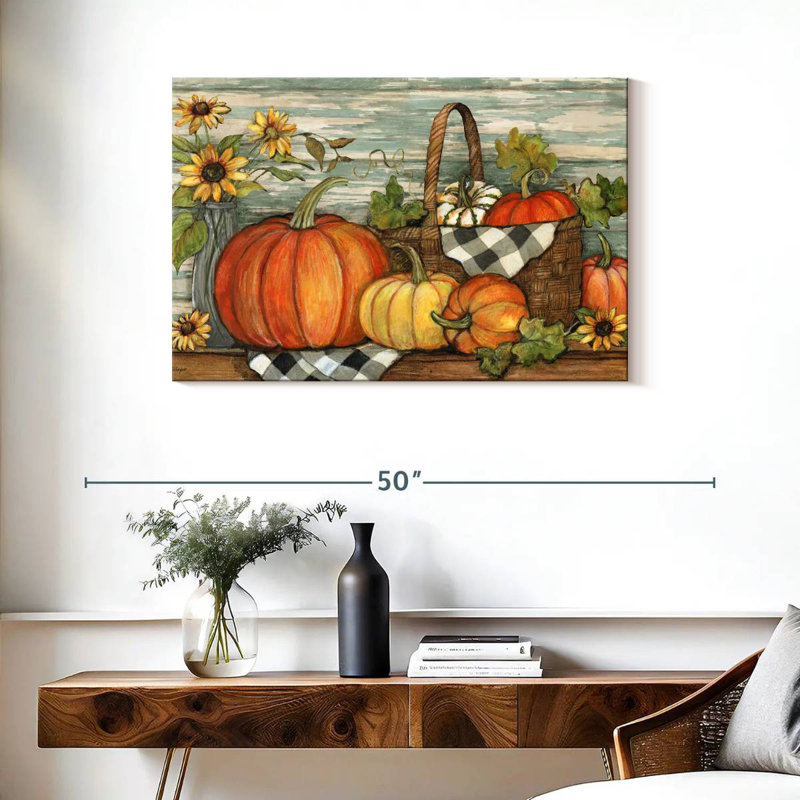 Yarlin Fall Harvest, 24" H x 36" W