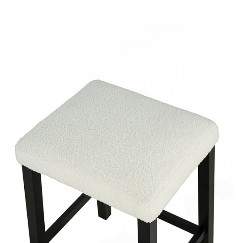 Dining Set 3-Piece, Black Wooden, Dining Room Furniture