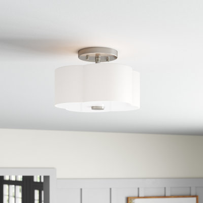 Plafonnier semi-encastré 2 lumières Vino