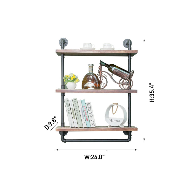 Joshveer Iron Tiered Shelf