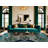 Washable Agave Plant Southwestern Area Rug-2045227087