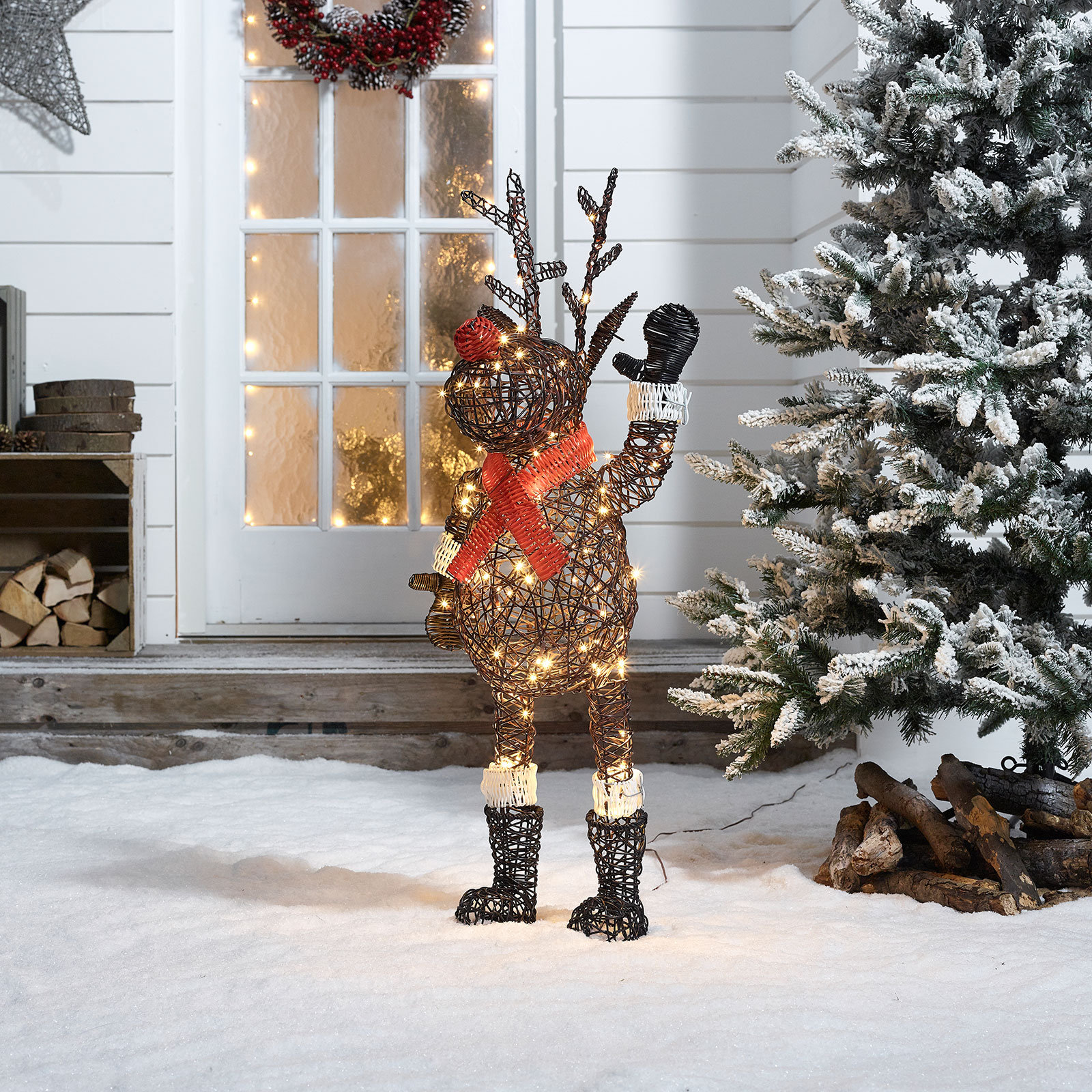 Christmas outdoor rudolph Clearance