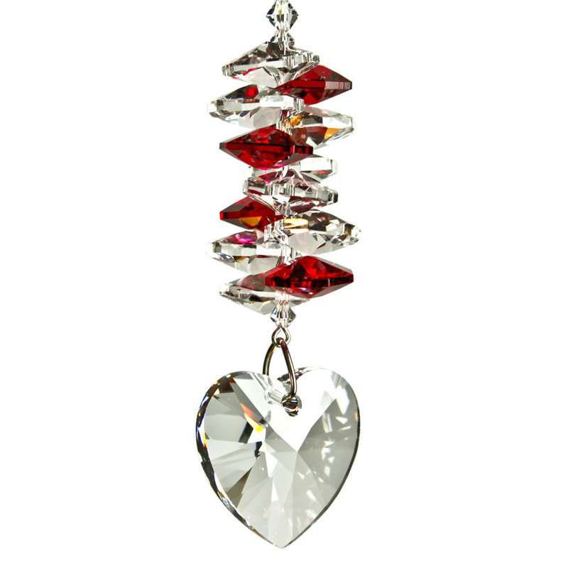 Cristal grande cascade, Rubis