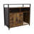 Rustic Brown Wooden Cat Litter Box Enclosure, Spacious Hidden Cat Litter Box With Scratching Mat Furniture For Bedroom, Bathroom, Living Room-31.9"X17.7"X31.4", 61 Lbs