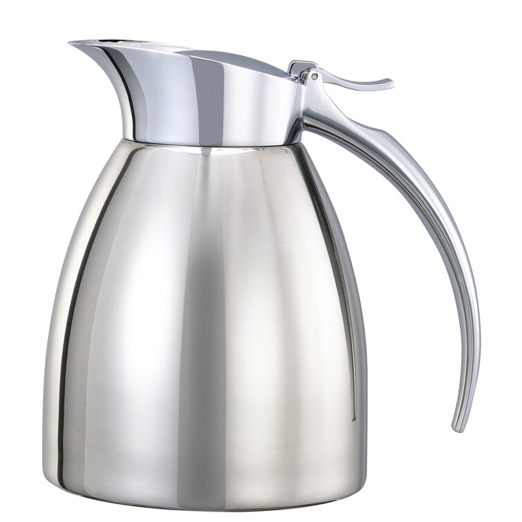 Choice 50 oz. Polished Stainless Steel Frothing Pitcher