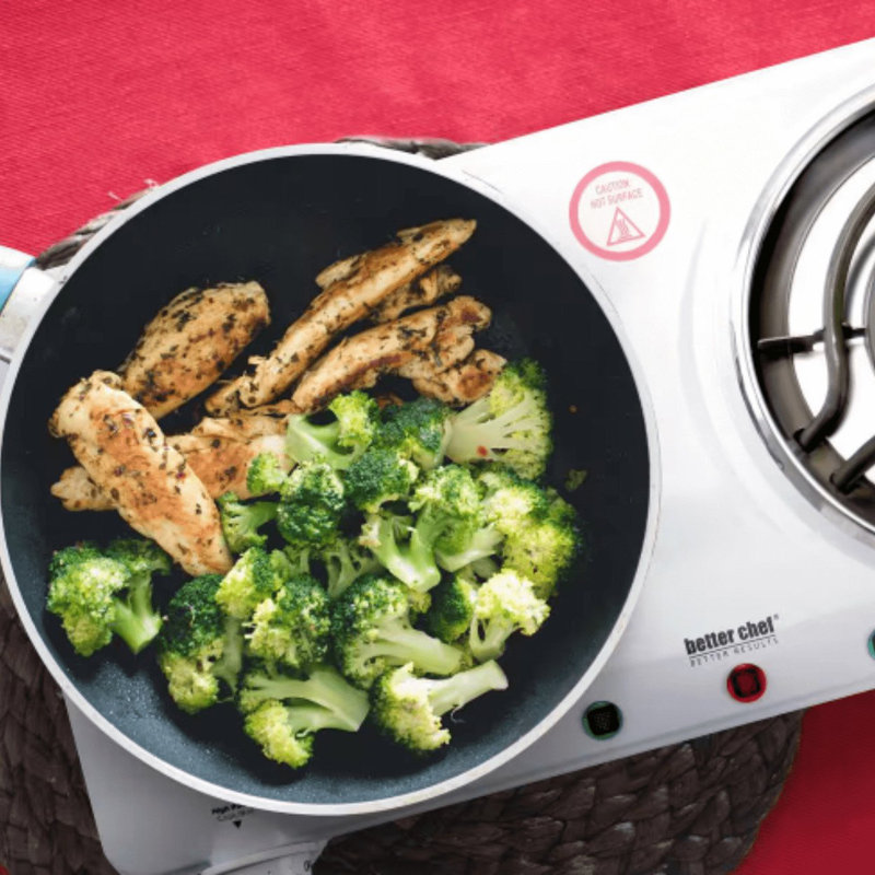 Cuisinière électrique à double élément Better Chef