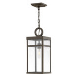 Porter 1 -Bulb 19" H Outdoor Hanging Lantern