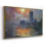 "The House of Parlement, Sunset" par Monet, reproduction d'art sur toile-92468914-92468919