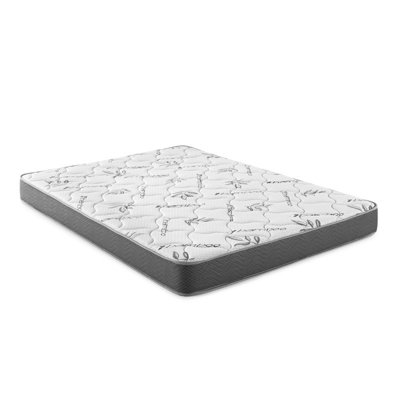 6" All Foam Queen Bamboo Cover, Queen