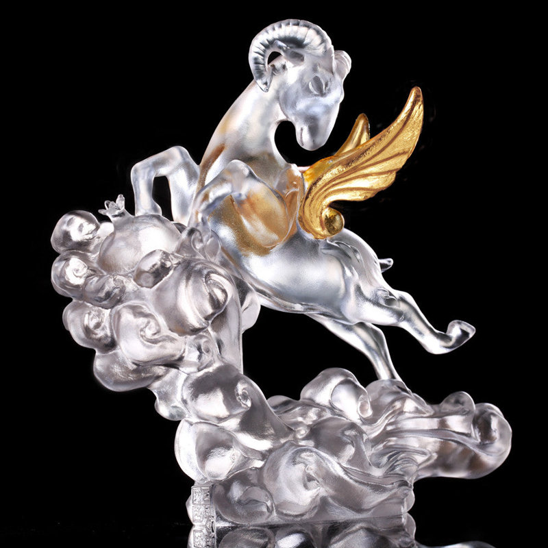 Figurine mouton en cristal