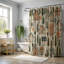 Tissu rustique - Rideau de douche Premium-457459718