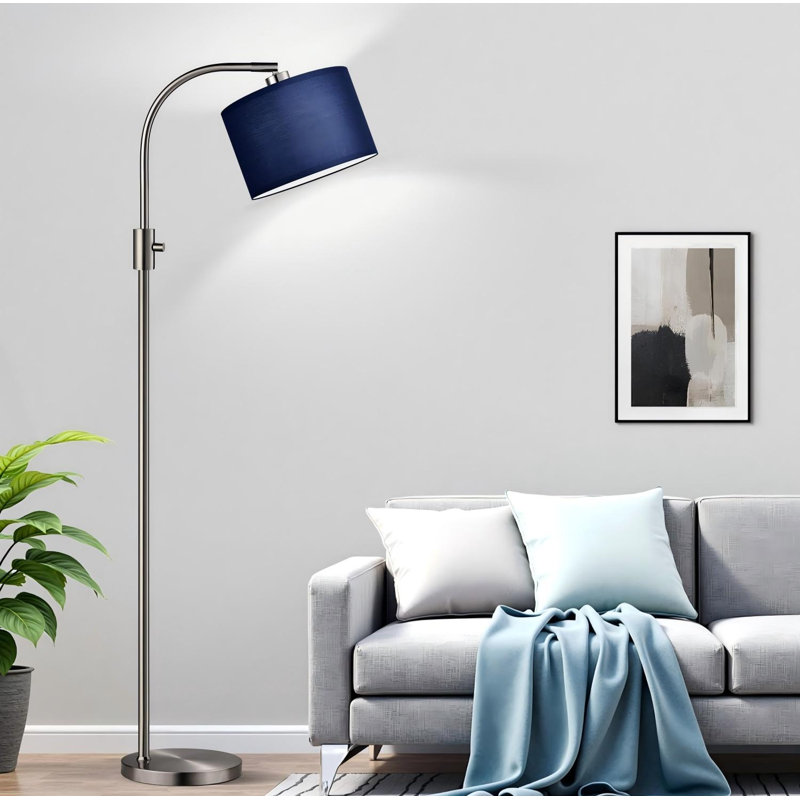 Lampe sur pied haut moderne à intensité variable avec abat-jour Up Moderned