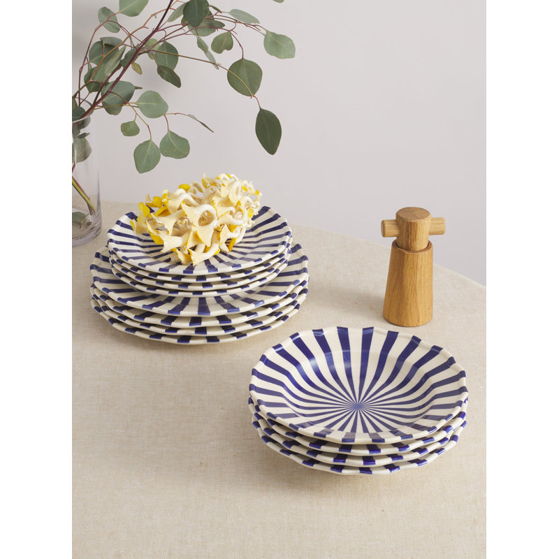 Mafalda Dinnerware Set With Pasta Bowl