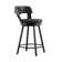 Nicks Swivel Upholstered Counter Stool with Metal Frame