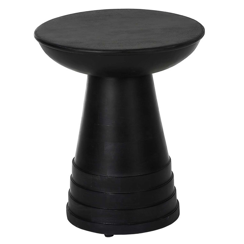 Charming Solid Wood Round End Table for Stylish Home Decoration