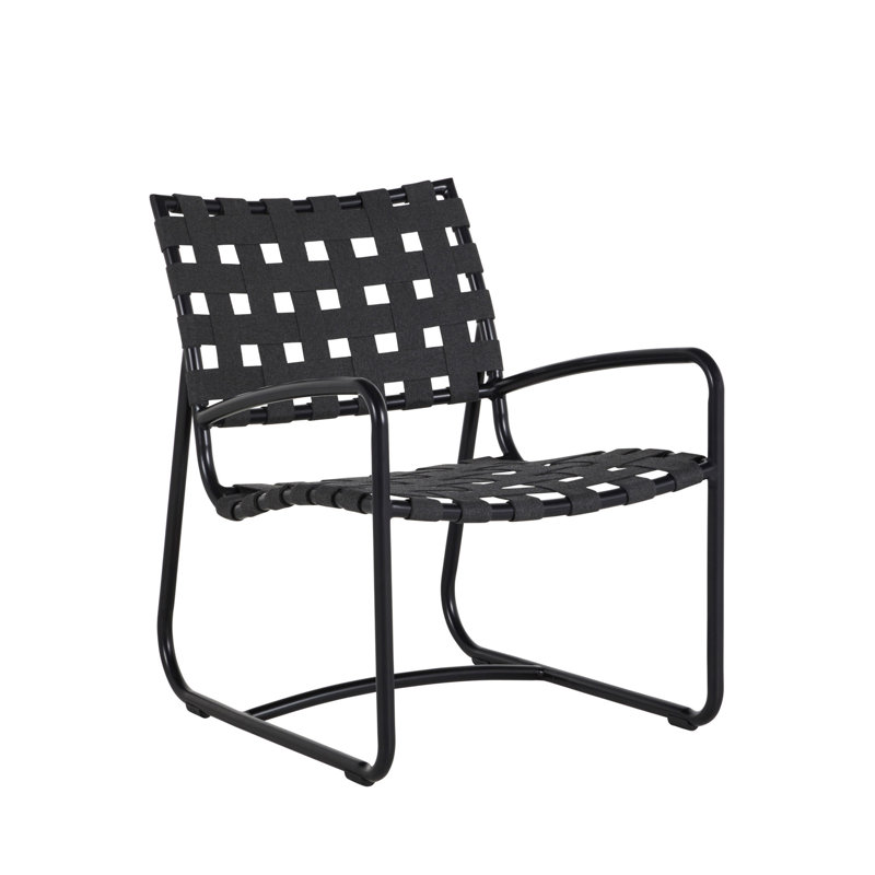 Catalina Patio Chair, Midnight/Charcoal