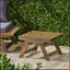 Table d'appoint d'extérieur en bois d'acacia Sedona