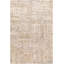 Tapis abstrait beige touffeté à la main-70927344